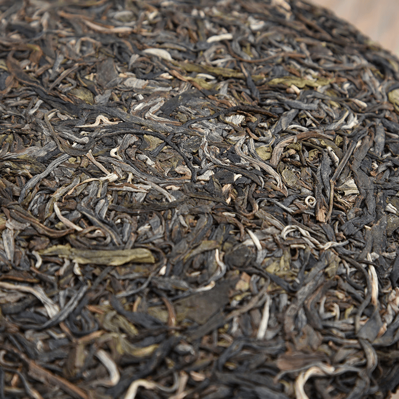 滇梵(DIAN FAN)茶叶 梵叶雅韵普洱茶饼357g/袋 云南普洱大叶种生茶高清大图