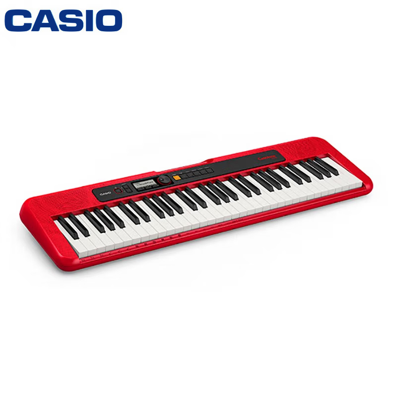卡西欧(CASIO) 电子琴 CTS200 三色 时尚便携潮玩儿童成人娱乐学习电子琴61键电子琴
