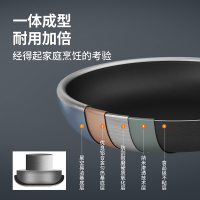 炊大皇星空不粘煎锅精装有盖26cm JG26XK-1