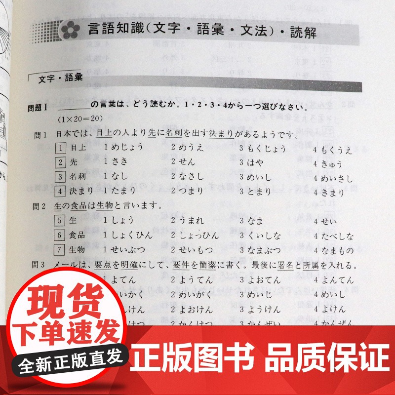 新版中日交流标准日本语 同步测试卷(中级上下)日语入门自学教材教程学日语的书籍 标准日本语高级上下册辅导练习册 人民教育高清大图