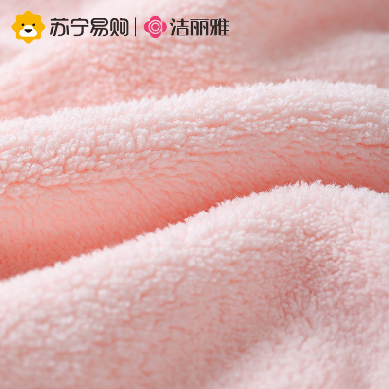 洁丽雅干发帽女双层加厚超强吸水速干免吹包头巾洗头擦头发干发巾814-1