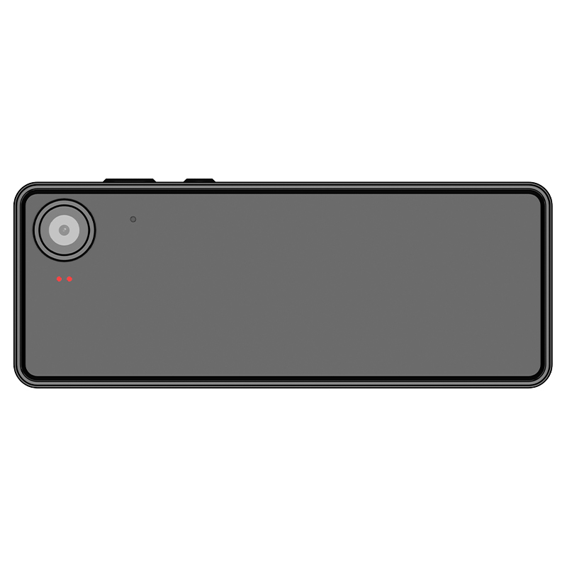 得力DSJ-DLQP3 胸牌式高清音视频作业记录仪内置128G高清大图