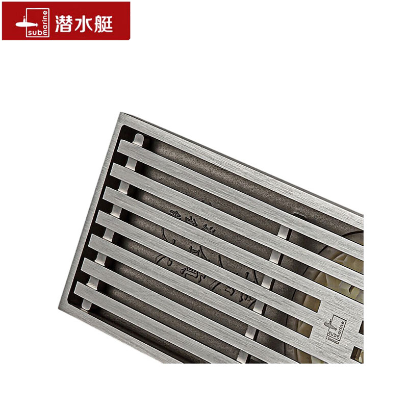 潜水艇黄铜地漏 LTKC50-10/个高清大图