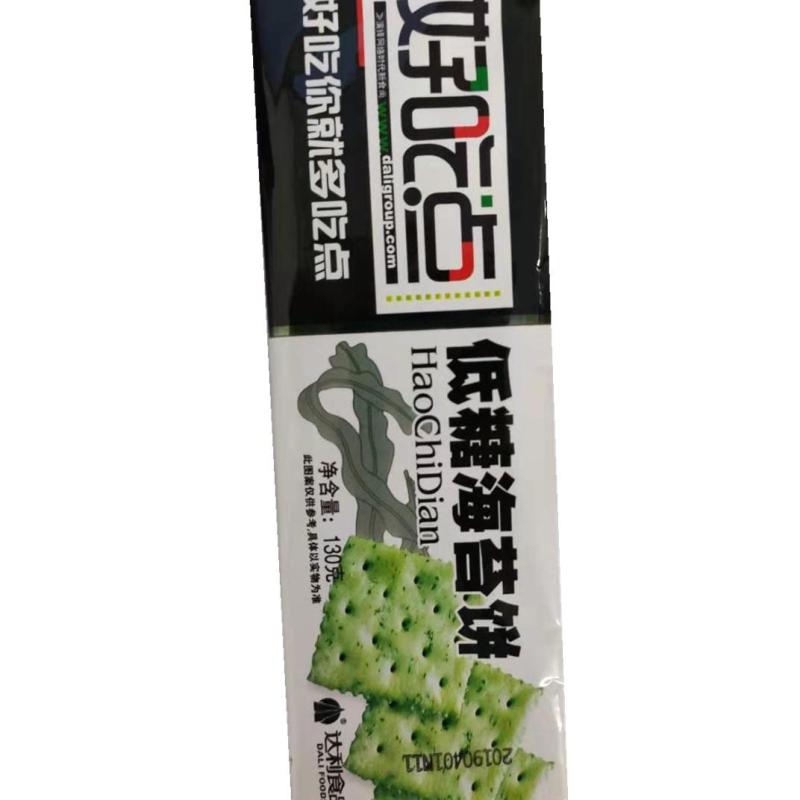 达利园 无糖海苔饼 130g/袋
