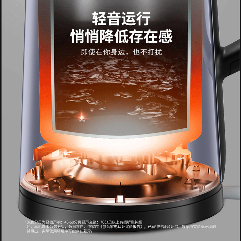 苏泊尔(SUPOR)电水壶电热水壶家用不锈钢烧水壶控温双层开水壶保温自动断电烧水壶SW-17S63A高清大图