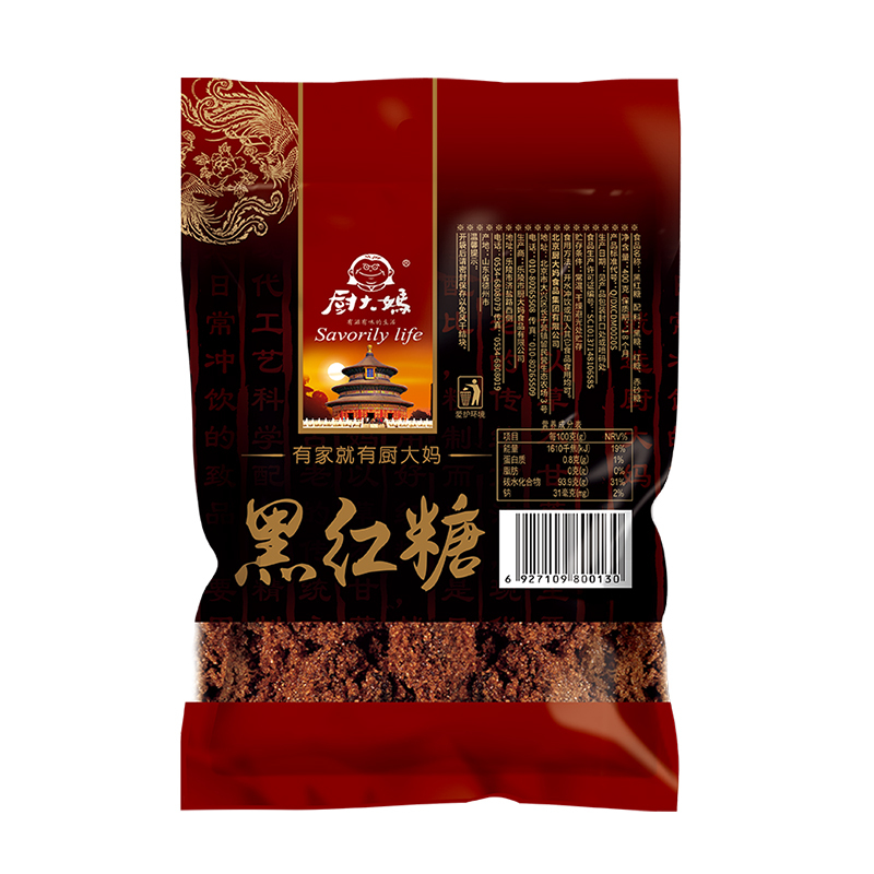 厨大妈黑红糖400g