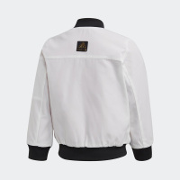 阿迪达斯 adidas 2020春大童装训练运动梭织夹克外套FT8721