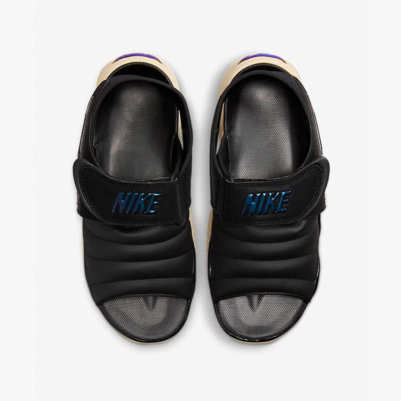 nikeairadjustforce可拆卸扣带防滑耐磨运动凉鞋女款黑色dv2136900