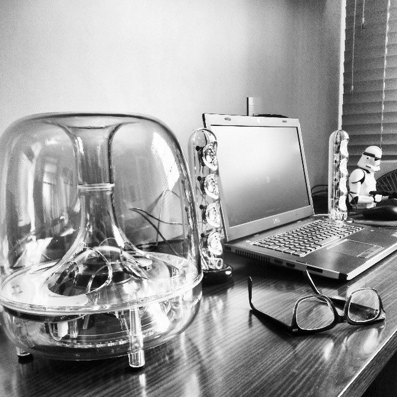 哈曼卡顿(Harman/Kardon) 水晶蓝牙音响SoundsticksWireless水晶音箱