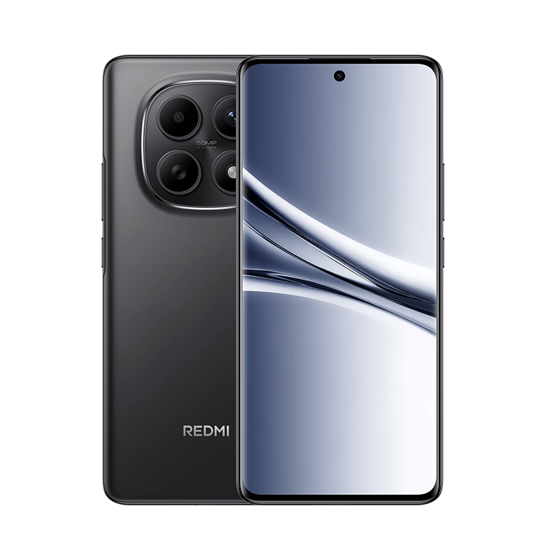 小米(mi) Redmi Note 15 8GB+128GB 子夜黑 5G手机 第三代骁龙6 金刚品质 5800mAh大电量 IP66防尘防水 千元学生老人智能机 红米手机高清大图