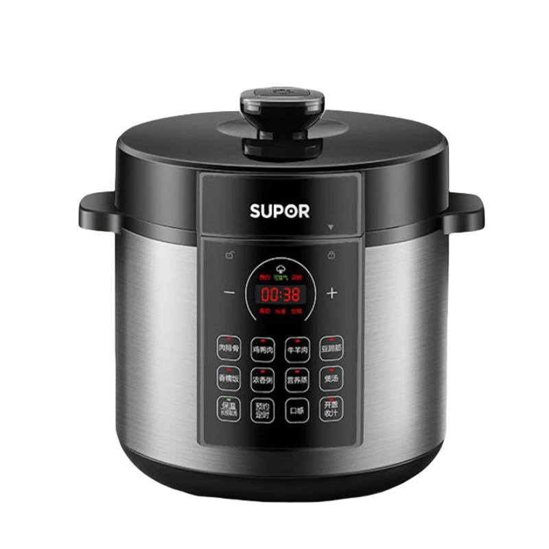 苏泊尔(SUPOR)电压力锅 6L大容量多功能电高压锅 双胆家用预约高压 开盖收汁高压锅 SY-60YC8086