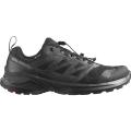 SALOMON萨洛蒙 X-Adventure GTX新款户外男越野跑鞋缓震耐磨正品 Black_-_Black_-_Black 42.5