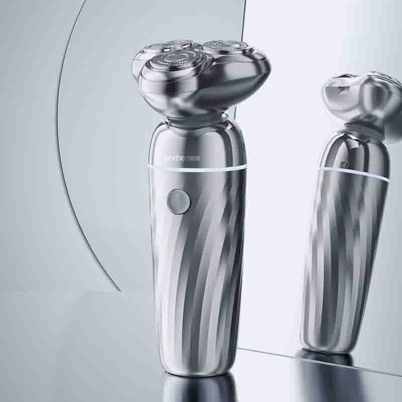 映趣电动剃须刀 小米有品精选推荐 迷你便携男士刮胡刀三刀头快充电递剃胡须刀礼盒装全身防水礼物送男友节日礼物送男生高清大图