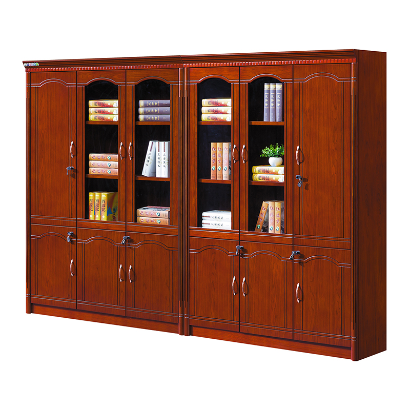 臻远 ZY051436 木质文件柜展示柜油漆贴木皮资料柜书柜 组合柜