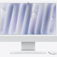 Apple/2024款 iMac 24英寸银色4.5K屏 M4(8+8核) 16G 256G一体式电脑 MWUC3CH/A