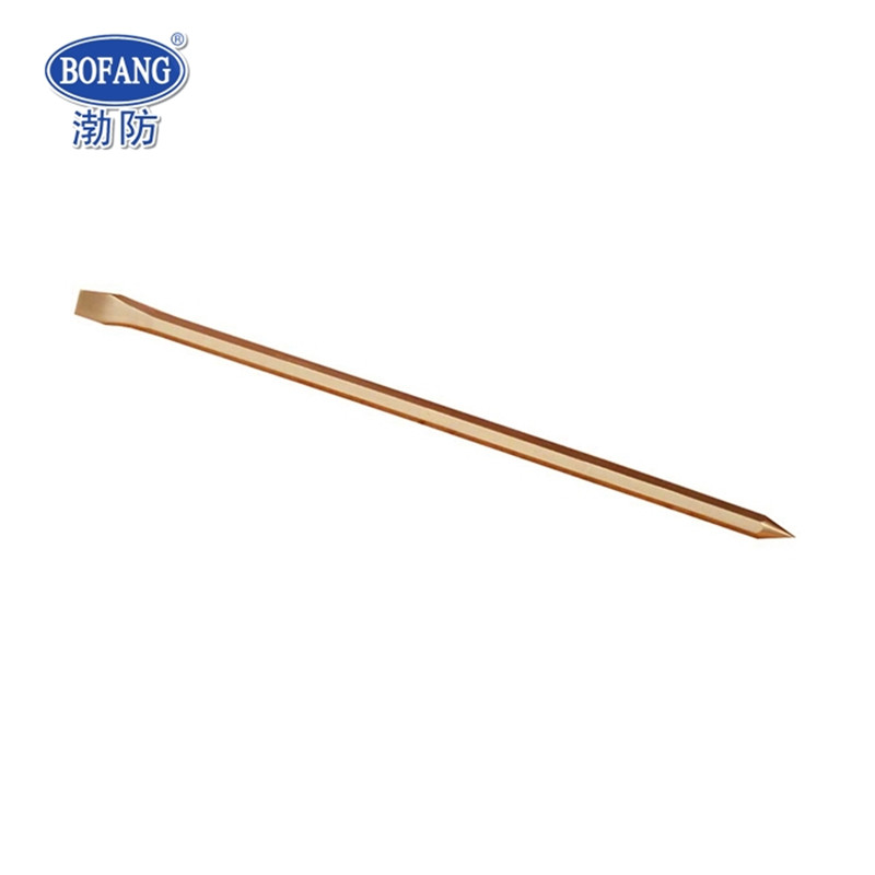 渤防(BOFANG)1239 防爆六方尖撬棍六愣撬棒尖撬棍铍青铜 30*1500mm