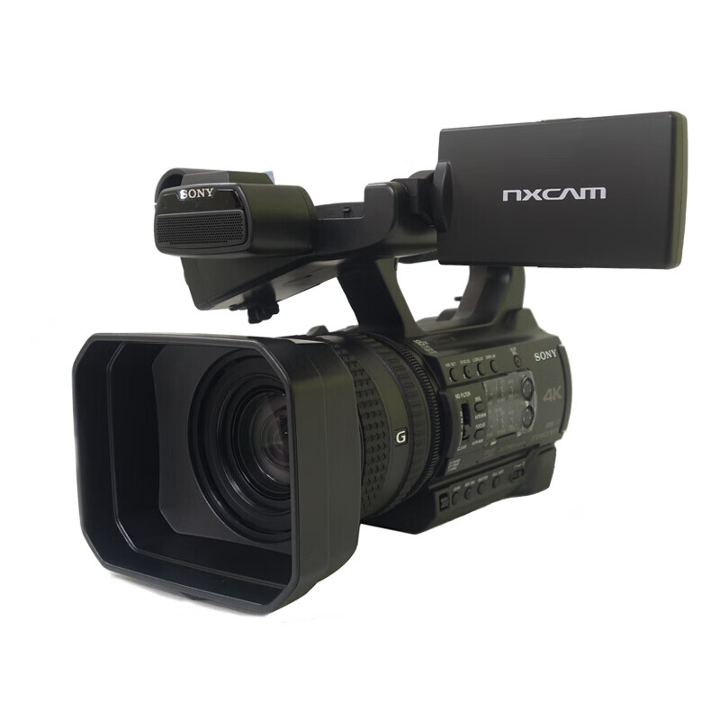 索尼(SONY)HXR-NX200专业摄像机1英寸CMOS 4K手持式摄录一体机 婚庆/会议/活动直播 摄影机含专业套装