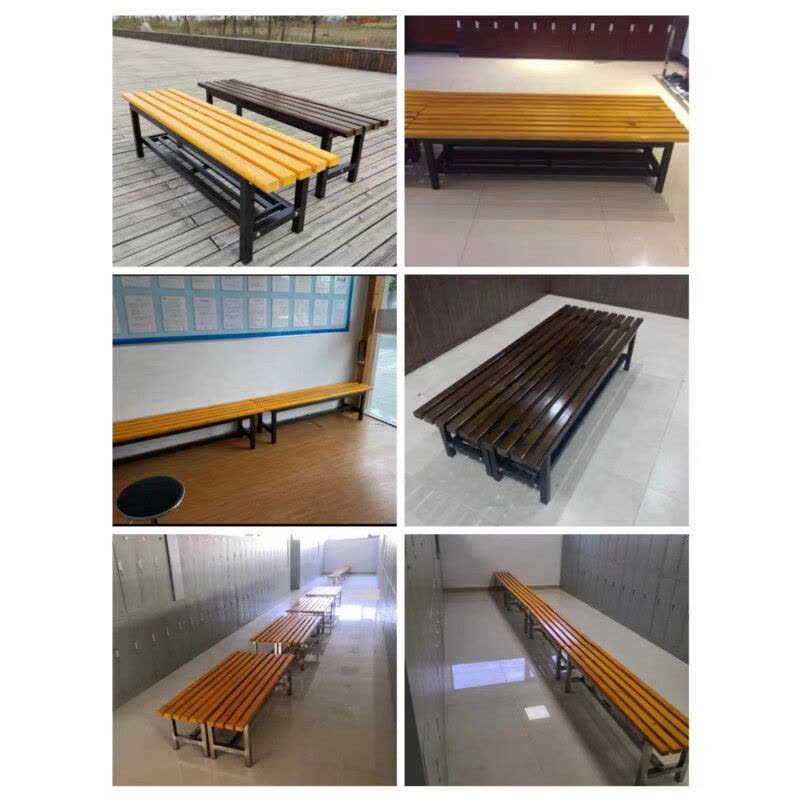 长条椅更衣凳1500*450*350mm图片