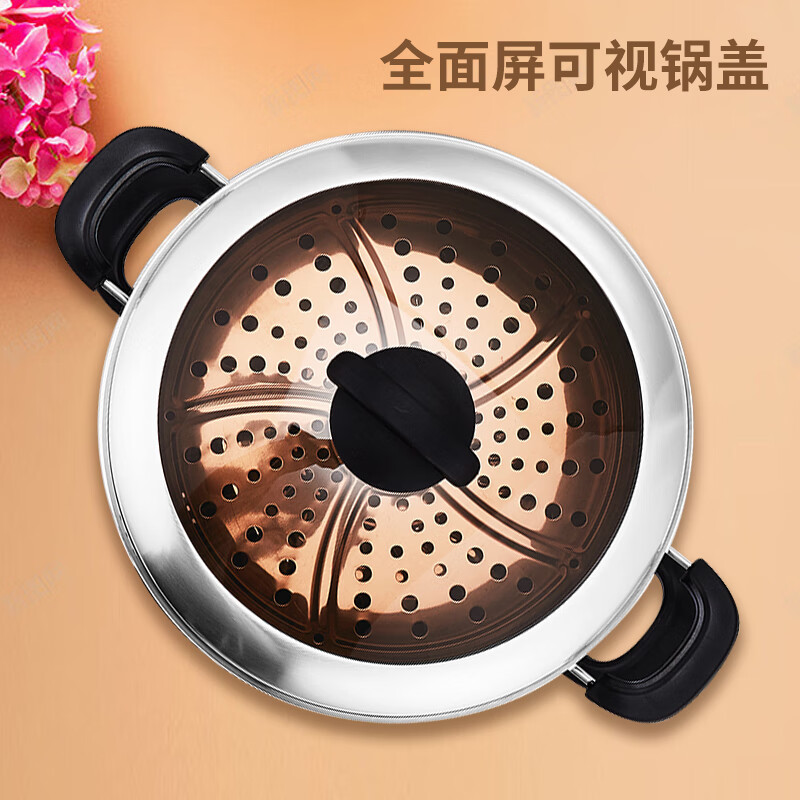 荣事达 星云三层蒸锅RG-W708高清大图