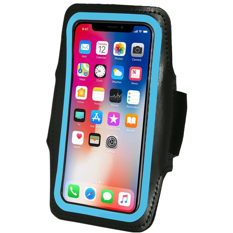 易科达 Yeetech 保护壳 套pu包边易科达 Yeetech Iphonex 运动臂带蓝色皮质缝线包边款臂包苹果x保护套苹果手机包防水 透气带卡槽 价格图片品牌报价 苏宁易购时代科技专营店