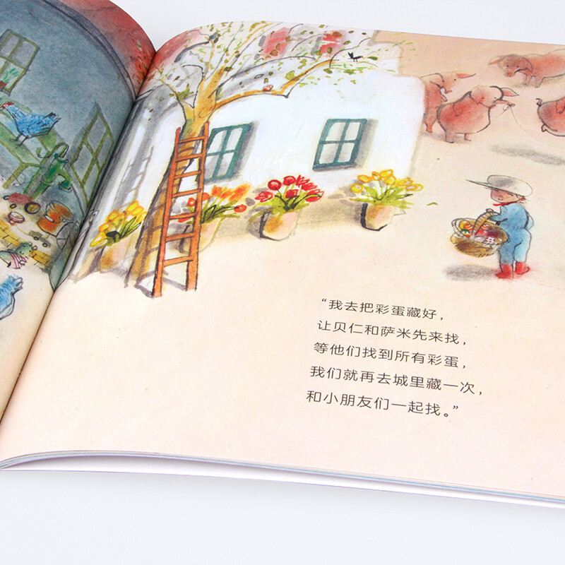 [第一辑10册]总有好办法的弗莱迪 [正版]总有好办法的弗莱迪 绘本儿童国际获奖 让孩子学会面对困难机智解决难题3-4-高清大图