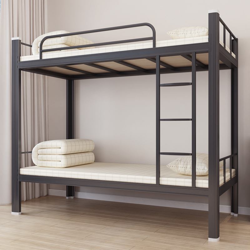 加厚上下铺铁床员工宿舍双层床公寓床校用学生寝室工地高低床