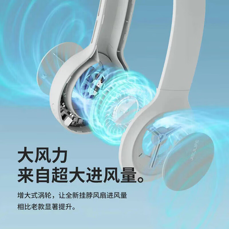 几素 无叶挂脖风扇 轻享版 FA31高清大图