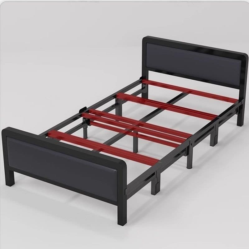 豫汉迎折叠床0.9米含床垫张图片