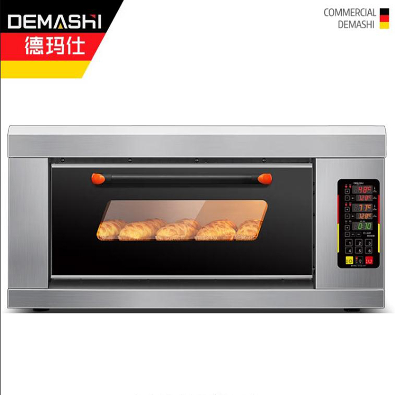 德玛仕(DEMASHI)大容量烤箱蛋糕月饼披萨电烤箱烘焙商用烤箱大型 DKL-101L微电脑[单层76L丨400°高温]