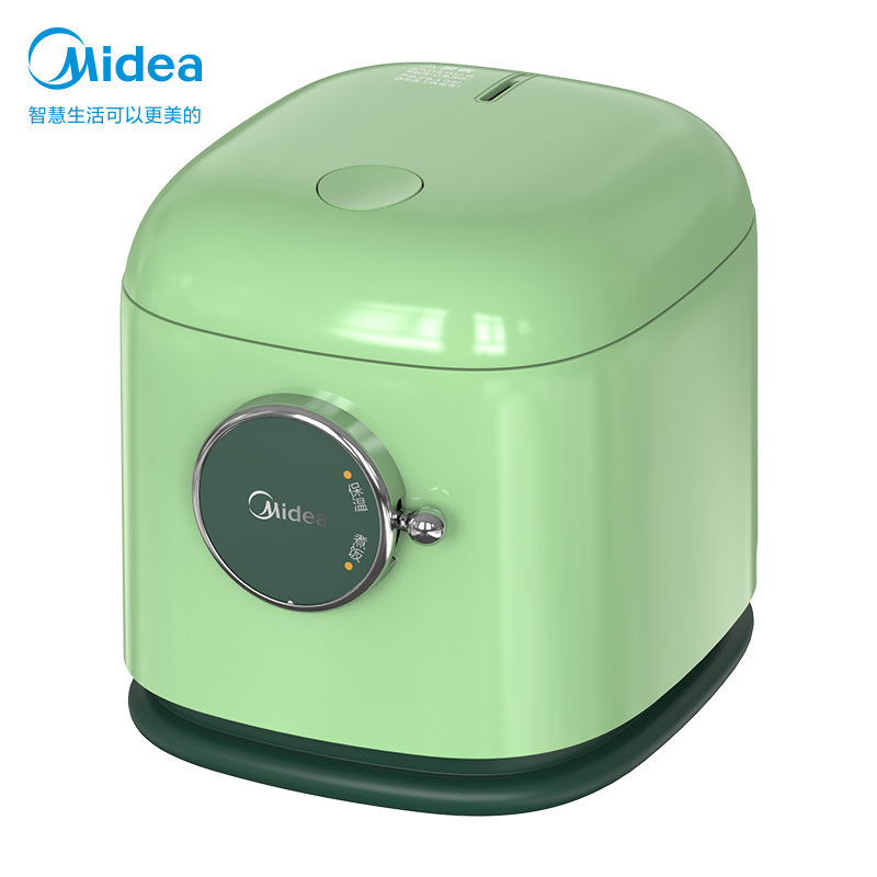 美的(Midea)电饭煲1.2L家用小型迷你智能萌趣2-3人黑晶内胆自营电饭锅煮饭煲煮饭锅MB-FB12Q1-418C