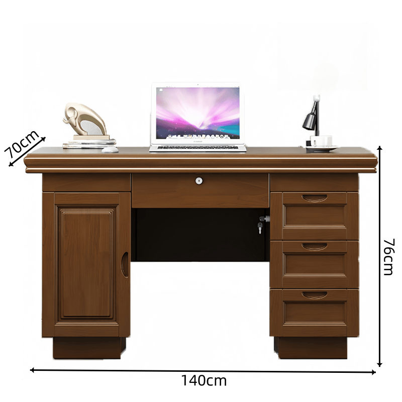 豫龙都电脑桌1.4米张高清大图