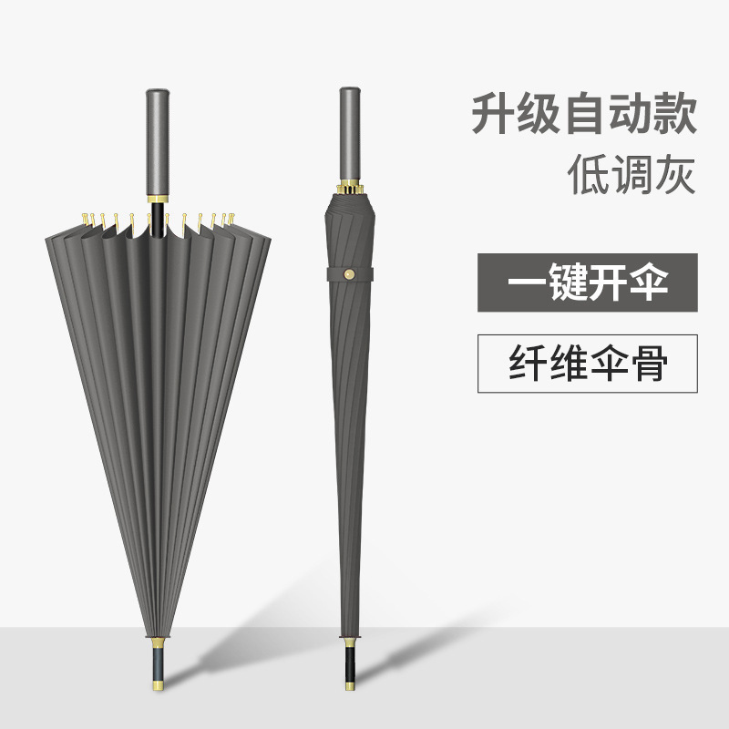寰泽智创自动16骨太阳伞长柄伞直柄HZ-SY13