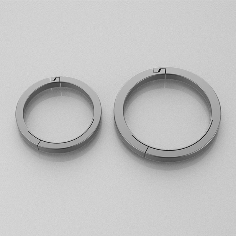 红鲸鱼 钛合金快拆钥匙圈(22+28mm)1组高清大图