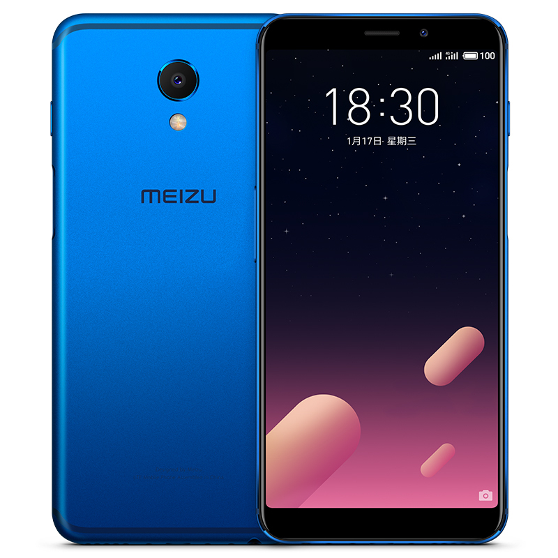 Meizu/魅族 魅蓝S6 淡钴蓝 3GB+32GB 全面屏移动联通电信4G全网通手机