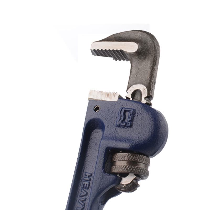 长城精工 18英寸美式喷塑高强度重型管子钳 水管钳管子扳手安装钳 450mm 206118 1把图片