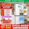 [官方正品]容声IDP双净503升十字四开门超薄平嵌入式冰箱一级风冷无霜BCD-503WD15FPQLA以旧换新