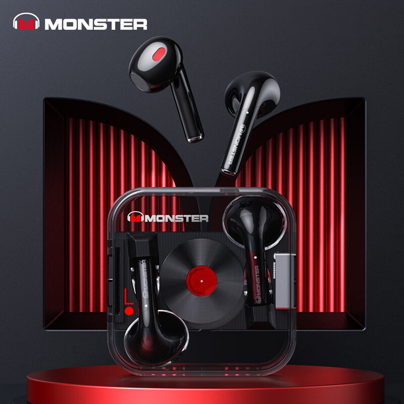 MONSTER魔声水晶盒蓝牙耳机 XKT01蓝色