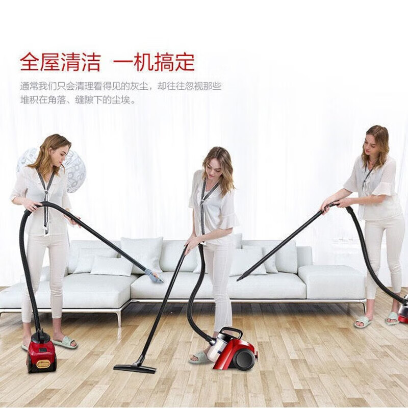 扬子吸尘器家用大吸力手持除尘器XY-1008高清大图