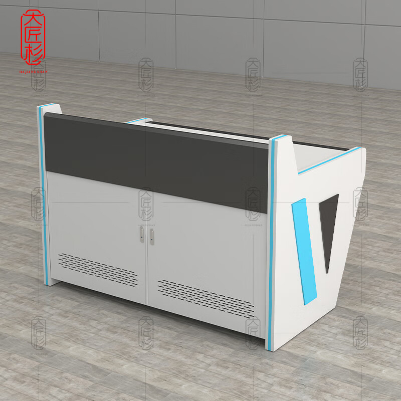 大匠杉 操作台中控桌电脑桌按米记价 DCZT061DVT高清大图