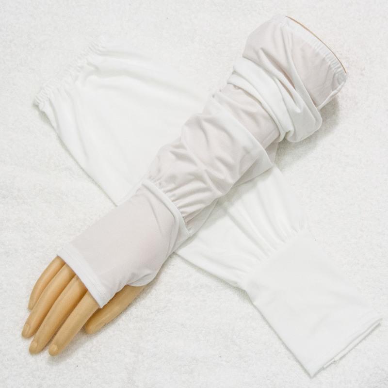 均码 夏季宽松防晒开车冰丝袖套女薄款防紫外线袖子手臂护臂手套冰