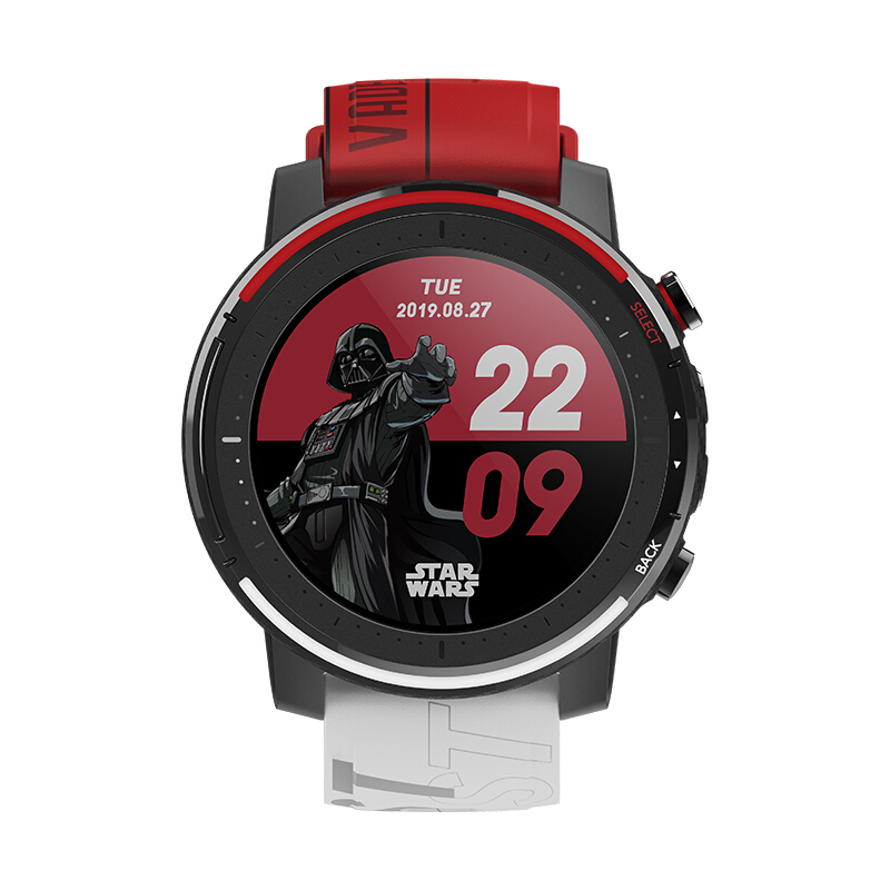 Amazfit 智能运动手表 3 星球大战系列限量版红白定制表带表盘防水NFC支付百城公交门卡模拟跑步游泳运动专属GPS定位长续航男女多功能手环