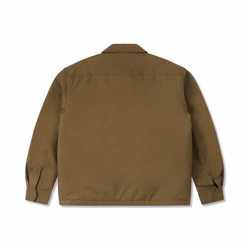 converse匡威 纯色大口袋长袖夹克外套 男款 卡其 10025264-a02