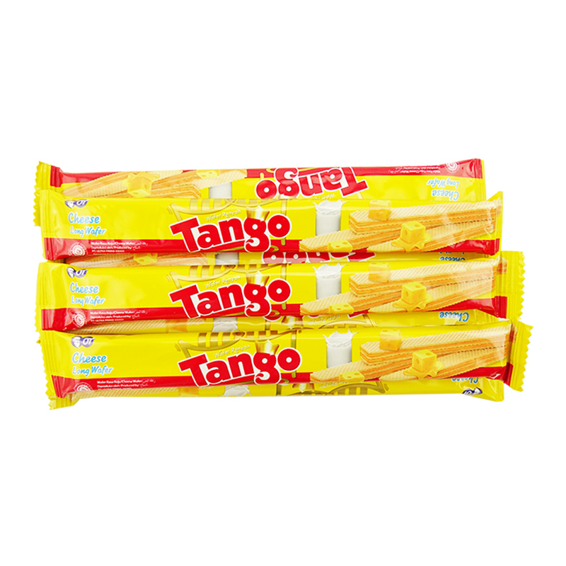 印尼进口 奥朗探戈(Tango)奶酪威化饼干 160g