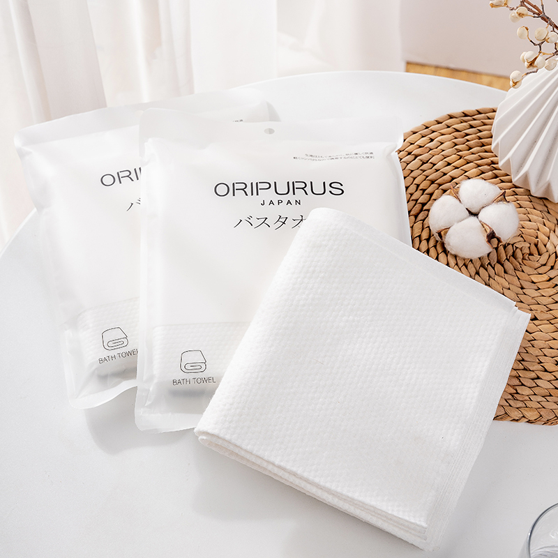 ORIPURUS奥朴兰诗 旅行便携浴巾 纯棉加厚珍珠纹1枚