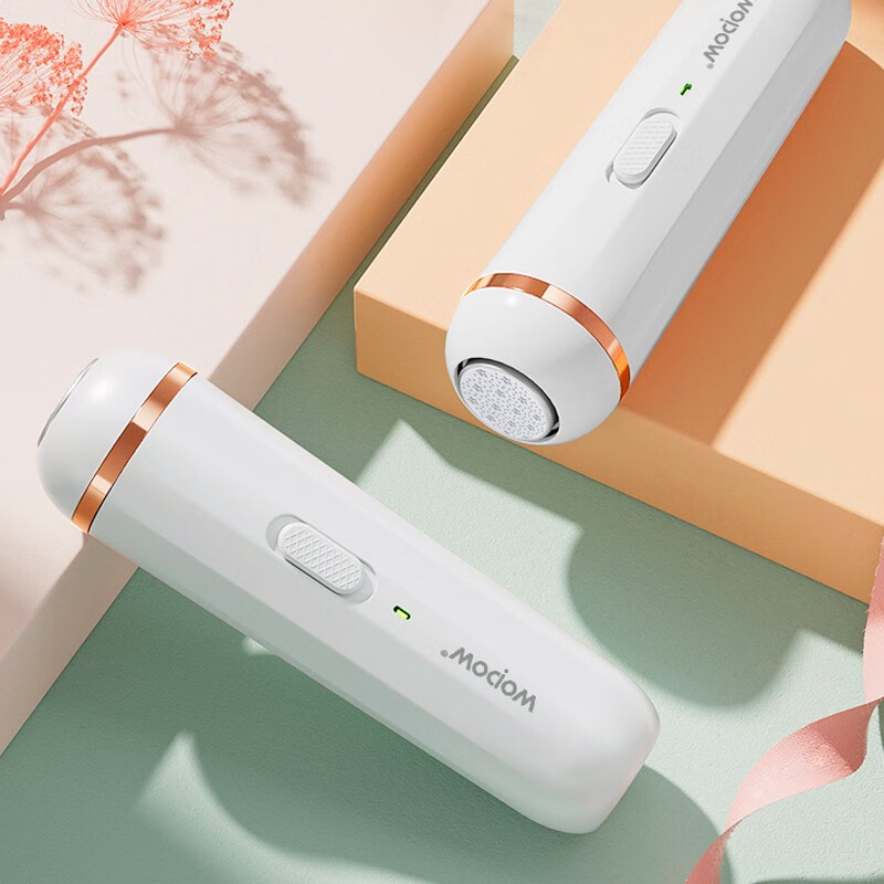 沃品(WOPOW) FM01 电动磨脚器修脚器充电式去脚皮死皮老茧搓脚磨脚器 白色