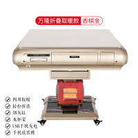 2020新款麻将机全自动家用电动可折叠过山车四口餐桌两用静音机麻将机卓妈妈 WL折叠餐桌取暖款香槟金（包送货到家-包上楼）