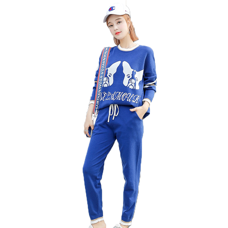 女 网红同款衣服时髦套装高个子气质两件套装显瘦成熟女两件套