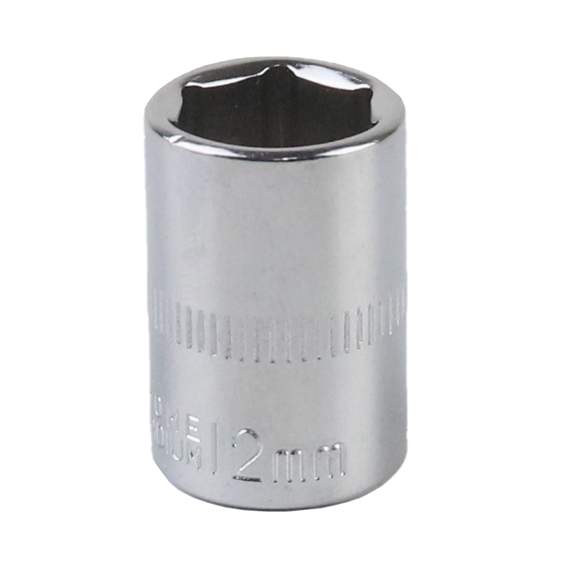 立伟铁牛1/4六角短套筒12mm/个高清大图