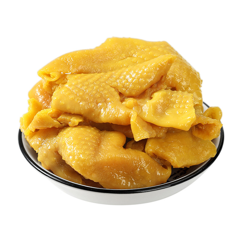真庄盐焗鸡皮广东梅州客家脱骨即食盐局无骨鸡皮鸡爪熟食特产小吃独立