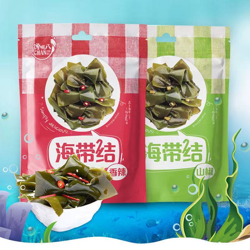 馋嘴八霞浦海带结香辣即食辣味小零食推荐小包装海带片小吃微辣